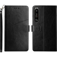 Mays Boutique Sony Xperia 1 V Telefon Kılıfı Için Kılıf Darbeye Tpu Kabuk Kickstand Dayanıklı (Yurt Dışından)