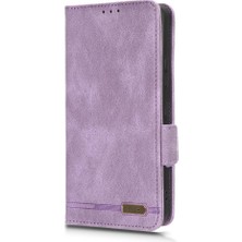 Mays Boutique Nokia C22 Deri Folio Flip Case Kart Ekleme Tam Kapak Için Kılıf (Yurt Dışından)