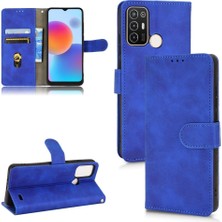 Mays Boutique Kart Tutucu Kickstand ile Zte Blade A52 Deri Folio Flip Case (Yurt Dışından)