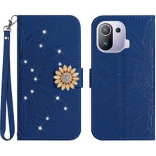 Mays Boutique Xiaomi 11 Pro Telefon Kapak Için Kılıf Darbeye Tpu Kabuk Pu Deri Flip (Yurt Dışından)