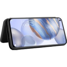 Mays Boutique Oukitel C21/C21 Pro Tam Koruma Manyetik Karbon Fiber Için Kılıf (Yurt Dışından)