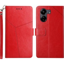 Mays Boutique Xiaomi Redmi 13C 4g Telefon Kılıfı Için Kılıf Darbeye Tpu Kabuk Deri Çevirme (Yurt Dışından)