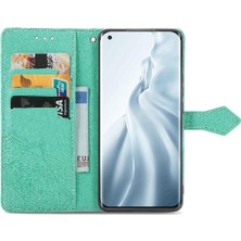 Mays Boutique Xiaomi 11 Için Kılıf Darbeye Deri Kılıf Basit Iş Zarif (Yurt Dışından)