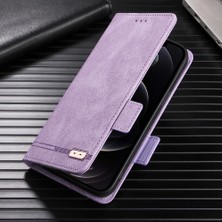 Mays Boutique Kart ile Tcl 20E/20Y Deri Folio Flip Case Kart Ekleme Için Kılıf (Yurt Dışından)