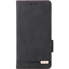 Mays Boutique Kart ile Tcl 20E/20Y Deri Folio Flip Case Kart Ekleme Için Kılıf (Yurt Dışından)