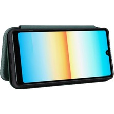 Mays Boutique Sony Xperia Ace Iii Için Kılıf Tam Koruma Deri Folio Flip Case (Yurt Dışından)