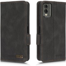 Mays Boutique Nokia C32 Deri Folio Flip Case Için Kılıf Tam Koruma Koruyucu (Yurt Dışından)