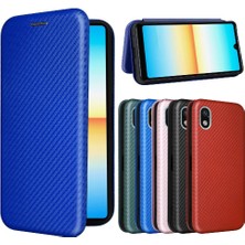 Mays Boutique Sony Xperia Ace Iii Için Kılıf Tam Koruma Deri Folio Flip Case (Yurt Dışından)