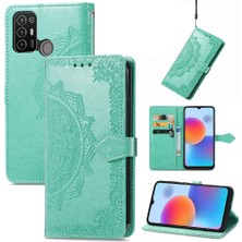 Mays Boutique Zte Blade Simple Basit Iş Zarif Desen Deri Kılıf Flip Case (Yurt Dışından)