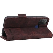 Mays Boutique Kart ile Tcl 20E/20Y Deri Folio Flip Case Kart Ekleme Için Kılıf (Yurt Dışından)