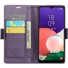 Mellow Mall Samsung Galaxy A22 5g Darbeye Dayanıklı Durumda Kart Yuvası Cüzdan (Yurt Dışından)