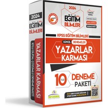 İnformal Yayınları 2024 KPSS Eğitim Bilimleri Yazarlar Karması Türkiye Geneli Kurumsal 10'lu D. Çözümlü Paket Deneme