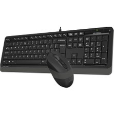 A4Tech A4 Tech F1010 Q USB Gri Tr mm Klavye+Optik Mouse