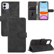 Mays Boutique Iphone 11 Için Kılıf Deri Folio Flip Case Koruyucu Kapak Tam Kart (Yurt Dışından)