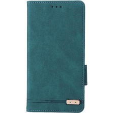 Mays Boutique Kart ile Tcl 20E/20Y Deri Folio Flip Case Kart Ekleme Için Kılıf (Yurt Dışından)