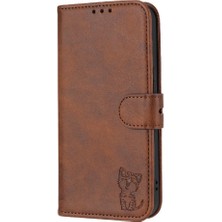 Mellow Mall Google Piksel 8A Kabartmalı Kickstand Için Cüzdan Durumda Tüm Yuvarlak Koruma (Yurt Dışından)