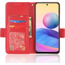 Mellow Mall Xiaomi Redmi Için Not 10T 5g Kart Yuvaları Tutucu Yan Toka Cüzdan Pu (Yurt Dışından)
