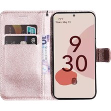 Mellow Mall Kart Yuvası Telefon ile Google Piksel 7 Pro Yüksek Kalite Deri Için Flip Case (Yurt Dışından)