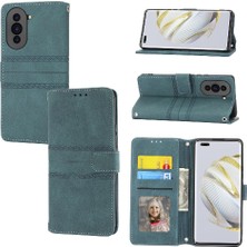 Mellow Mall Huawei Nova 10 Pro Için Flip Case Kickstand Cüzdan Kılıf Darbeye Kapatma (Yurt Dışından)