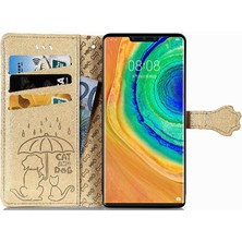 Mellow Mall Huawei Mate 30 Için Kılıf Pro Kılıf Karikatür Hayvanlar Darbeye Kısa (Yurt Dışından)