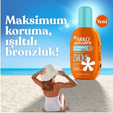 Arko Suncare Çok Yüksek Koruma SPF50+ Koruyucu Sprey Krem 200 ml 2 Adet