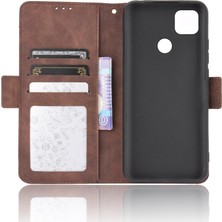Mellow Mall Xiaomi Redmi 10A Ayarlanabilir Ayrılabilir Kart Tutucu Manyetik Kapatma Deri Cüzdan Kapak (Yurt Dışından)