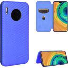 Mellow Mall Kart Tutucu Kickstand Tam Koruma Fiber ile Huawei Mate 30 Için Kılıf (Yurt Dışından)