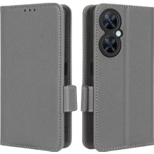 Mellow Mall Huawei Nova 11I Için Kılıf Yan Toka Kart Yuvaları Tutucu Pu Deri Manyetik (Yurt Dışından)