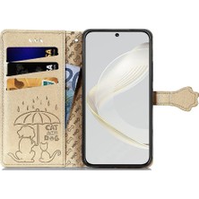 Mellow Mall Huawei Nova 11 Için Kılıf Kısa Kayış Darbeye Kapak Kapak Kılıf (Yurt Dışından)