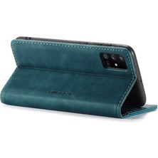 Mellow Mall Samsung Galaxy A71 4g Flip Case Için Folio Kitap Vintage Pu Deri (Yurt Dışından)