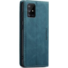 Mellow Mall Samsung Galaxy A71 4g Flip Case Için Folio Kitap Vintage Pu Deri (Yurt Dışından)