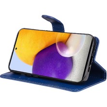 Mellow Mall Kart Yuvası Klasik Düz Renk ile Samsung Galaxy A73 5g Için Flip Case (Yurt Dışından)