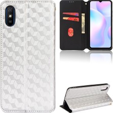 Colorful Shop Xiaomi Redmi 9A 3D Desen Pu Deri Manyetik Kapatma Kartı (Yurt Dışından)