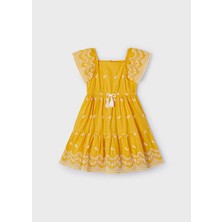 Mayoral 2-9 Yaş Kız Çocuk Nakışlı Elbise