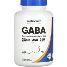 Nutricost Gaba 750 Mg 240 Capsul