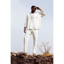 DeFacto Yazlık Jogger Pantolon Basic Düz Cepli Dar Paça B4091AX24SP