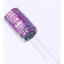 Roboyol Store 220f 4v 5a Süpercap 13x20mm Dıp Süper Kapasitör Enerji Depolama Güneş Rüzgar Akü Batarya Güç Kaynağı