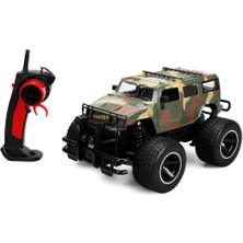 Suncon 1:12 Uzaktan Kumandalı Sesli ve Işıklı Hummer - Yeşil