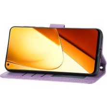 Mellow Mall Huawei Mate 60 Pro Için Flip Case Kayış Pu Deri Kickstand Manyetik Kart (Yurt Dışından)