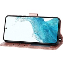 Mellow Mall Samsung Galaxy S24 Kayış Manyetik Kapatma Pu Deri Kart Için Flip Case (Yurt Dışından)