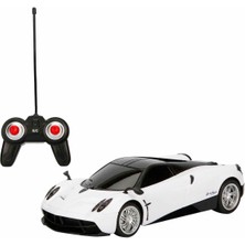 Suncon 1:24 Pagani Huayra Işıklı Uzaktan Kumandalı Araba - Beyaz Araba