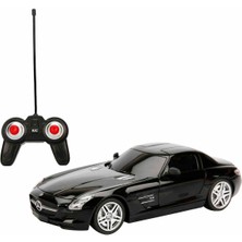 Suncon 1:24 Mercedes Benz Sls Amg Işıklı Uzaktan Kumandalı Araba - Siyah Araba