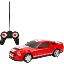 Suncon 1:24 Ford Mustang Shelby Gt500 Işıklı Uzaktan Kumandalı Araba - Kırmızı Araba