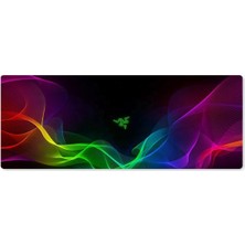 Sge Teknoloji Purple Zone Desenli Oyuncu Mouse Pad 90X40 cm Kaymaz Dikişli