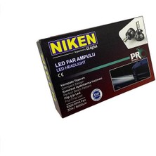 Nıken 12V Hb4 9006 Csp LED Xenon Far Ampul Seti 6500K 8000 Lümen