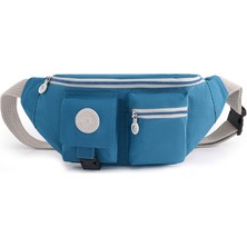 Good Price Good Quality Store Spor Öğrenci Crossbody Çanta Günlük Hafif Mavi (Yurt Dışından)