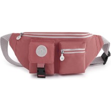 Good Price Good Quality Store Spor Öğrenci Crossbody Çanta Günlük Hafif Pembe (Yurt Dışından)