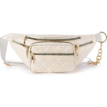 Good Price Good Quality Store Erkek ve Kadın Günlük Açık Crossbody Çanta Koşu Sporları Iç Çamaşırı Su Geçirmez Beyaz (Yurt Dışından)