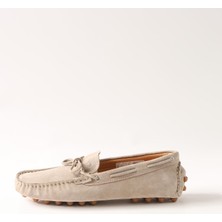 Dufy Bej Erkek Süet Loafer Ayakkabı - 105705