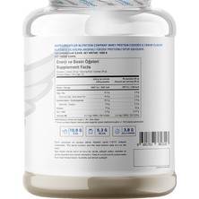 Supplementler Supplementler.com Whey Protein 1000 gr Kurabiye